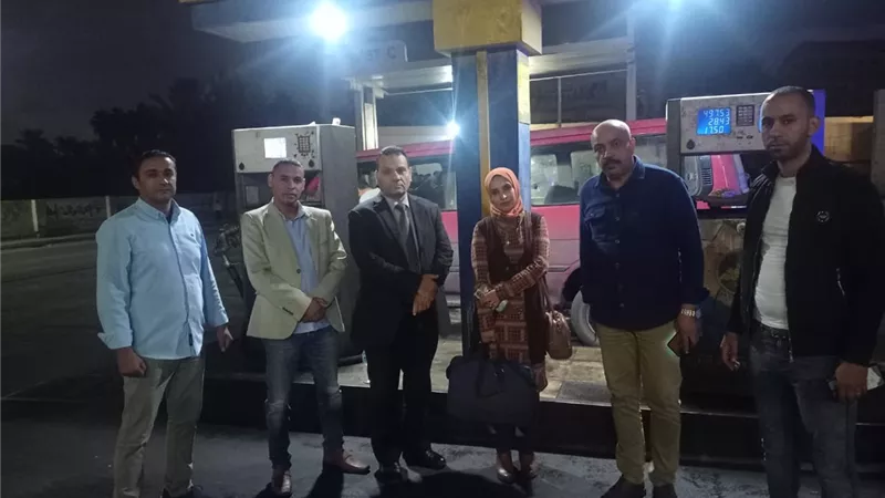 تحرير مخالفة لمحطة تموين سيارات في حملة تفتيش بالإسكندرية 