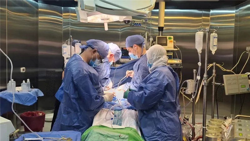إجراء أول عملية قلب مفتوح بالمركز الإسلامي بجامعة الأزهر
