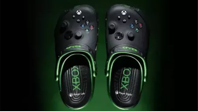 ابتكار جنوني من مايكروسوفت.. صنادل بنكهة Xbox لعشاق التكنولوجيا والأزياء