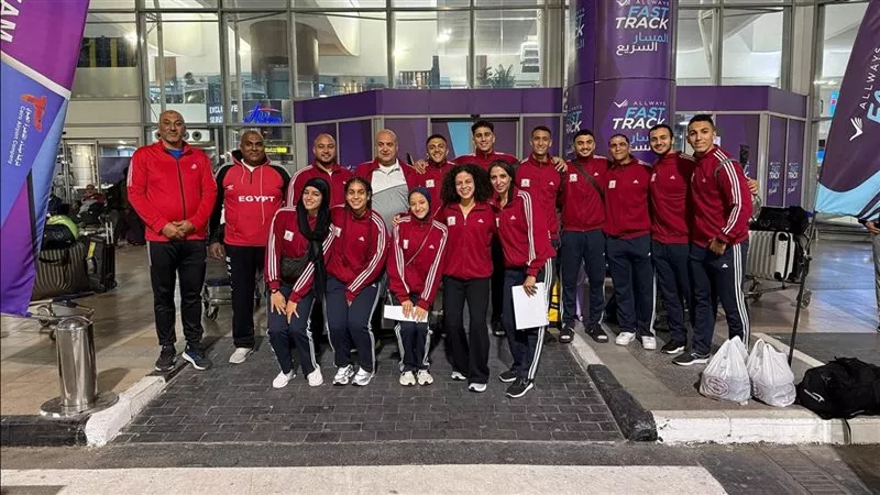استعدادًا لبطولة أفريقيا.. منتخب مصر للكانوي والكياك يغادر لأنجولا