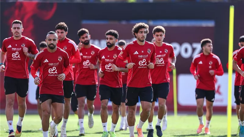 الأهلي يستأنف تدريباته لمواجهة الجيش الملكي بدوري أبطال إفريقيا