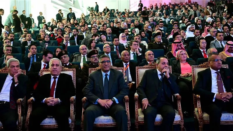 محافظ بورسعيد يشارك باحتفالية مرور 6 سنوات على التأمين الصحي الشامل
