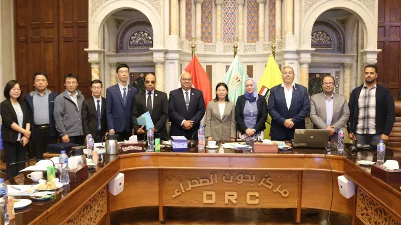 تعاون مشترك في مجال التصحر بين 
