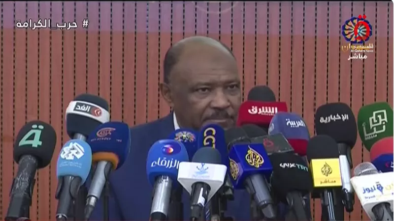 وزير الخارجية السوداني يطالب بوقف الحرب في السودان|فيديو