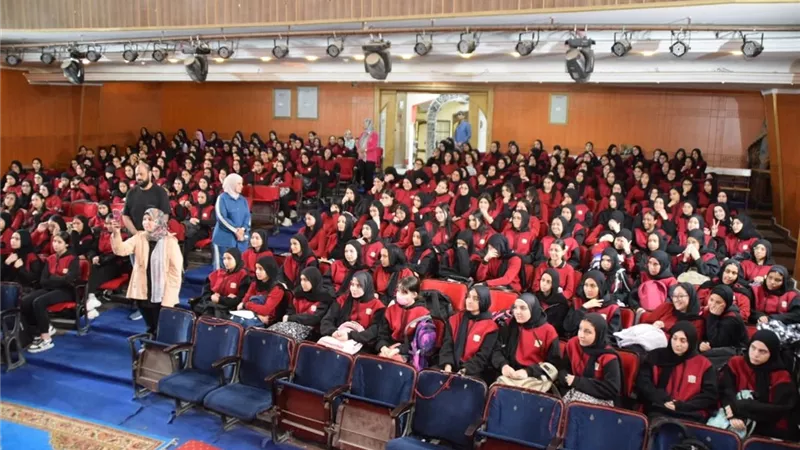 ندوة لتوعية طالبات مدرسة بورسعيد الثانوية بنظام البكالوريا