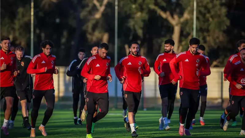 الأهلي يختتم تدريباته اليوم استعدادًا لمواجهة الجيش الملكي