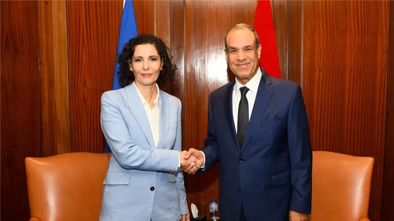 وزير الخارجية يطلع مفوضة الاتحاد الأوروبى على الأوضاع فى غزة