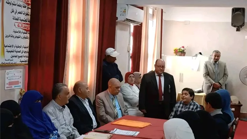 الرشيدي يتفقد التصفيات النهائية لمسابقة القرآن والحديث بالدقهلية