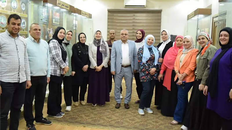 رئيس جامعة بني سويف: تجديد الشهادة الدولية في نظم إدارة الجودة الأيزو 9001