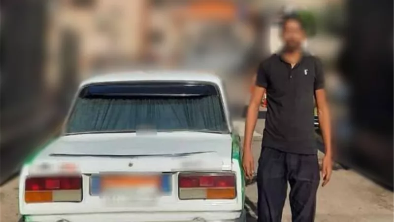 القبض على متهم قاد سيارة بدون لوحات خلفية 