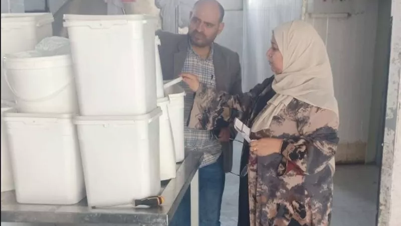 تموين الشرقية: ضبط نصف طن جبن بمصنع ألبان مخالف| صور 