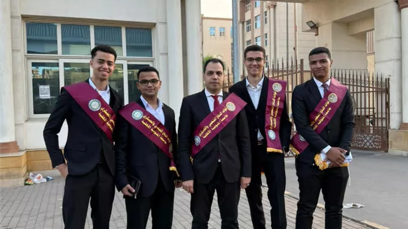 طلاب جامعة المنوفية الأهلية فى زيارة ميدانية لقيادة الجيش الثالث الميداني