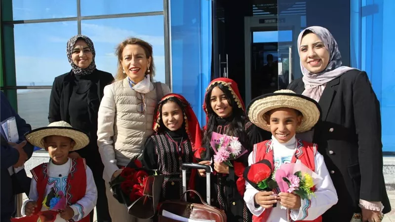 نائب محافظ الوادي الجديد تستقبل المدير الإقليمي لليونسكو بمصر