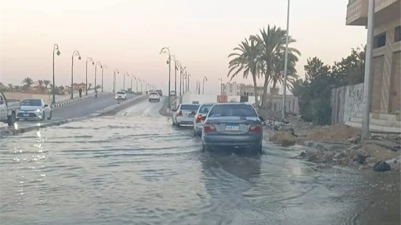  تكرار أزمة طفح محطة الصرف الصحي في العريش يثير استياء المواطنين