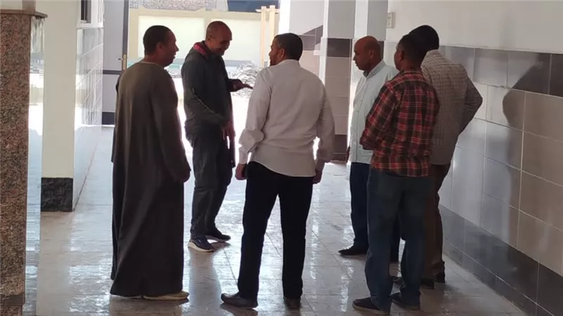 رئيس الزينية بالأقصر يتفقد المشروعات الخدمية بالمدينة والقرى التابعة