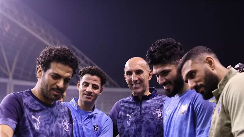 الشناوي ومدرب بيراميدز فى مؤتمر صحفي قبل مباراة باور ديناموز