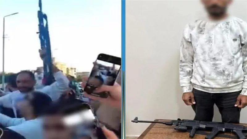 مسيرة احتفالية تتحول لكوميديا.. سلاح أنصار مرشح بالشرقية بلاستيك