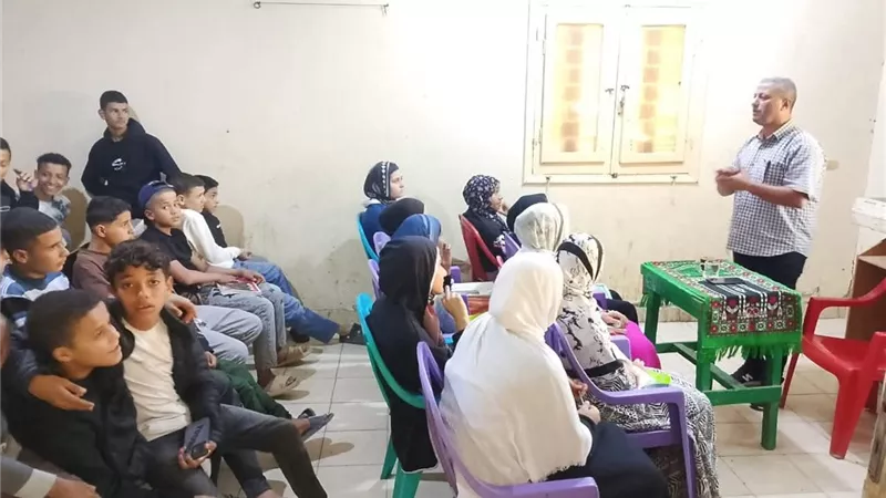 مركز شباب منشأة عاصم يجهز الشباب لمواجهة الأزمات والكوارث