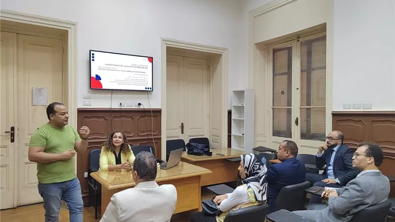 جودة البراءات في فعاليات الموسم الثقافي للقومي للملكية الفكرية جامعة حلوان