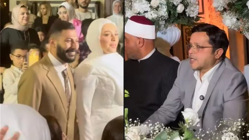 محمد هنيدي يحتفل بعقد قران ابنته في أجواء مبهجة|صور