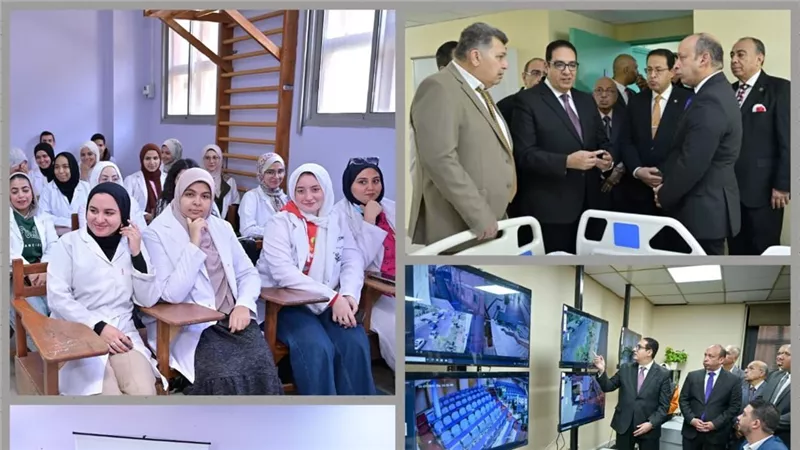 رئيس جامعة القاهرة يفتتح عمليات التجديد بمستشفى قصر العيني الفرنساوي