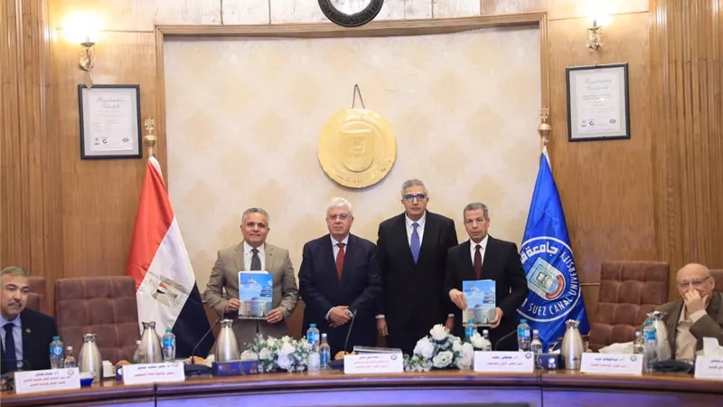 بروتوكول تعاون بين جامعتي السويس والغردقة بهدف التعاون في تطوير المناهج