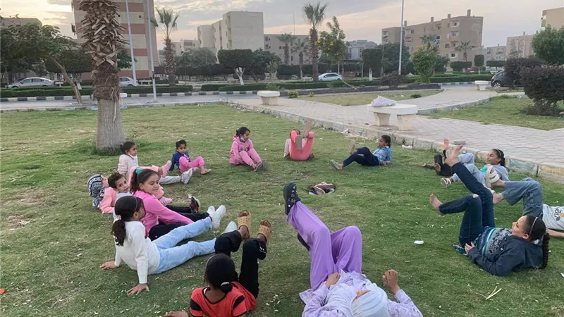 مبادرة لياقة المصريين تنشر النشاط الرياضي في شوارع بني سويف|صور