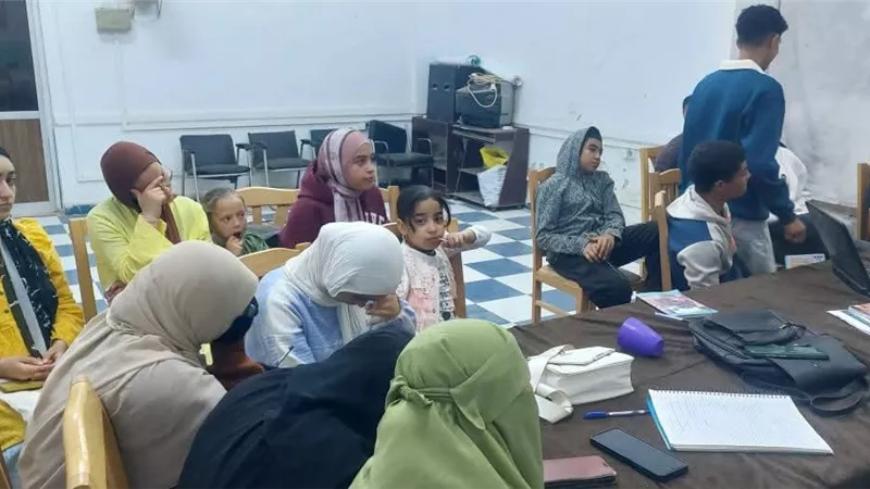 أنشطة قوية لتنمية النشء ضمن فعاليات المنتدى الثقافي ببني سويف
