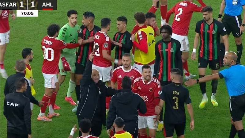 تفاصيل شكوى الأهلي ضد الجيش الملكي بعد معركة دوري أبطال أفريقيا
