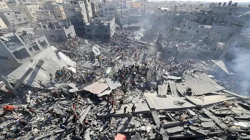  السياسة العسكرية لـ الاحتلال تعتمد نهج الأرض المحروقة بقطاع غزة|فيديو