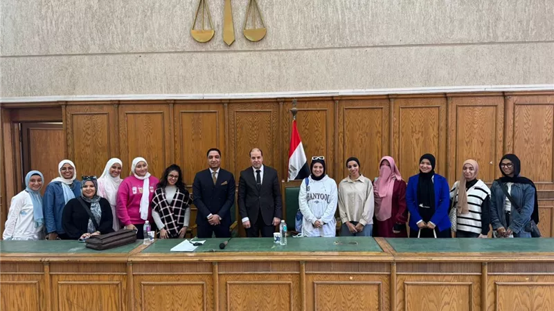 كلية الحقوق بجامعة حلوان تنظم دورة تدريبية حول قضايا محكمة الأسرة  