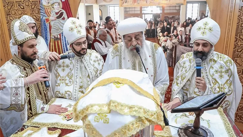 سيامة تاريخية في قلب أوروبا.. البابا تواضروس يبارك كهنة جدد بالنمسا