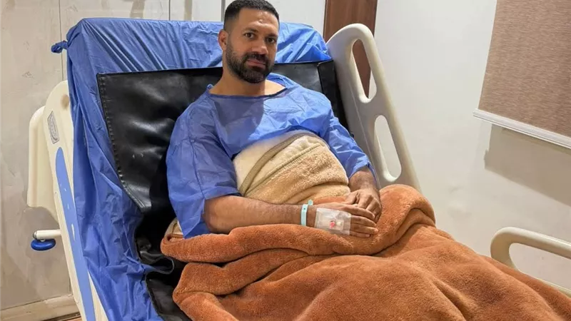 حسني عبد ربه نجم الإسماعيلي السابق يجري جراحة دقيقية في الركبة 