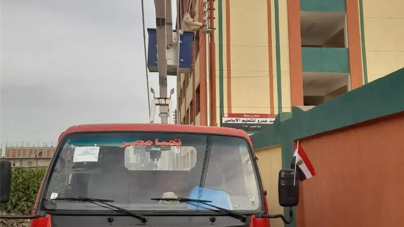 تكثيف حملات النظافة ومواجهة التعديات بمركز ومدينة الفشن ببني سويف