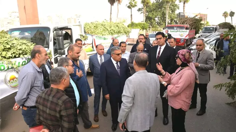 محافظ الدقهلية يتسلم 27 ألف شجرة ضمن المرحلة الرابعة من المبادرة 