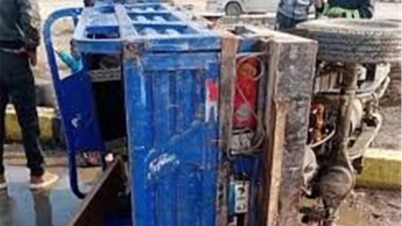 إصابة 10 طالبات في حادث تروسيكل غرب الإسكندرية