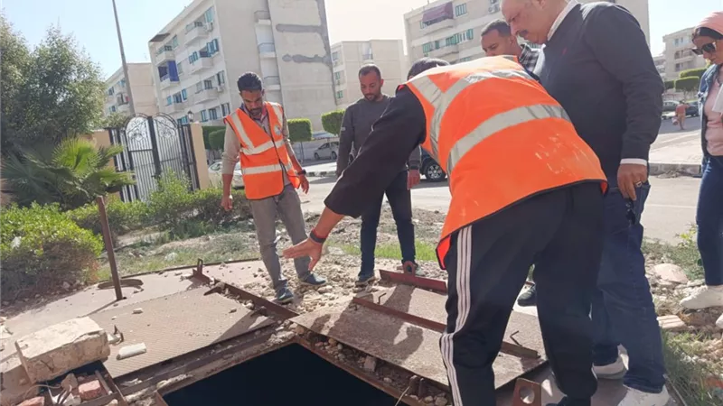 رئيس مياه القناة يتفقد محطات بورسعيد لمتابعة كفاءة التشغيل للمحطات