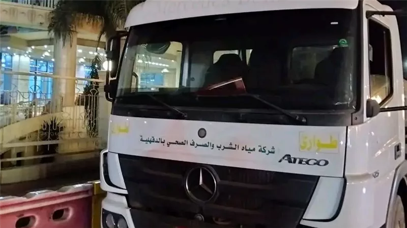 شركة مياه الدقهلية ترفع حالة الاستعداد تحسبًا لسقوط الأمطار