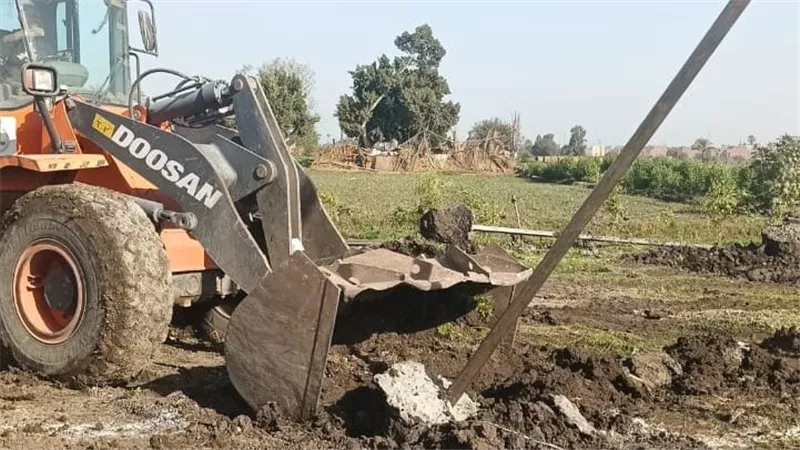 محافظة القليوبية تتصدى لتحويل 1500 متر إلى 