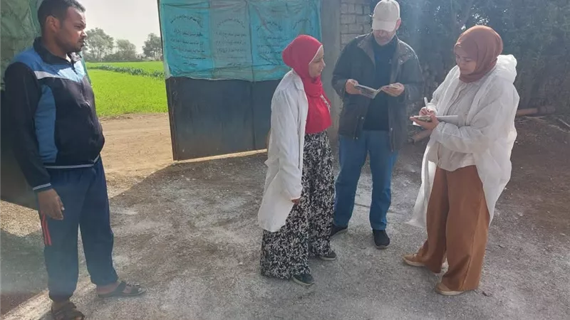 بيطري القليوبية يطلق مبادرة الإرشاد البيطري 