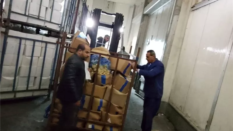 تموين الشرقية: ضبط 30 طن خرشوف منتهية الصلاحية |صور