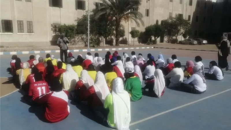 80 لاعبة تتنافس على لقب بطولة كرة اليد الأزهرية في كفر الشيخ