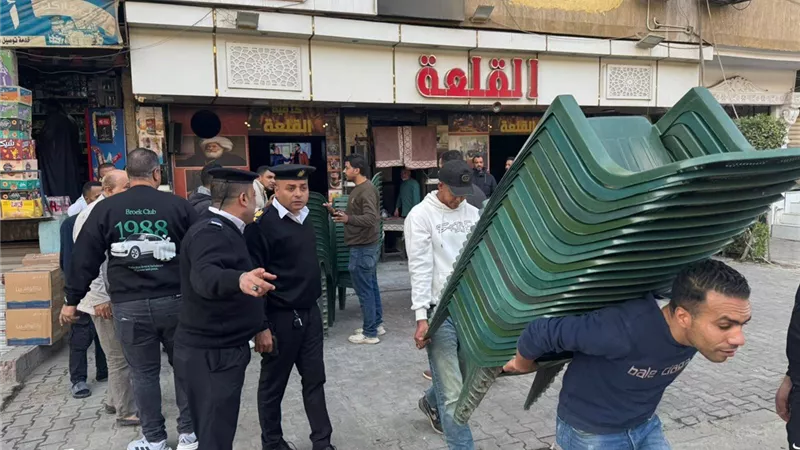 طوارئ في المريوطية.. إزالة 900 حالة إشغال من مقاهي وكافيهات فيصل
