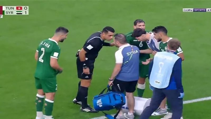 تفعيل قانون الفيفا.. إجراء جديد فى مباراة سوريا وتونس بـ كأس العرب