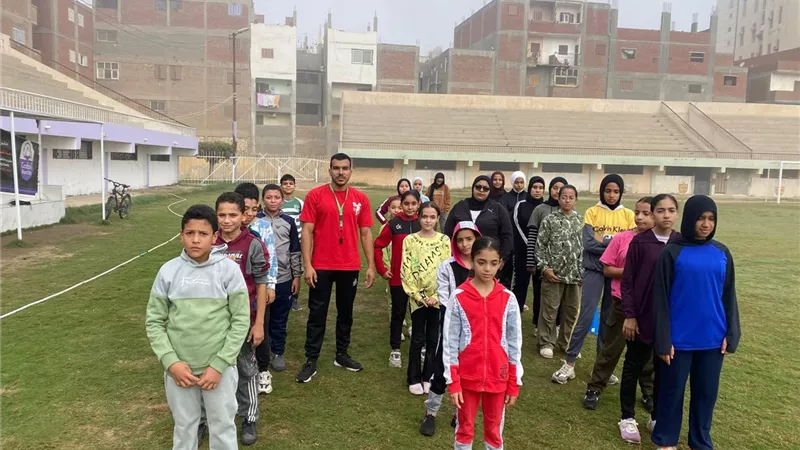 تنفيذ مشروع اللياقة البدنية للشباب بمركز التنمية الشبابية بإيتاي البارود