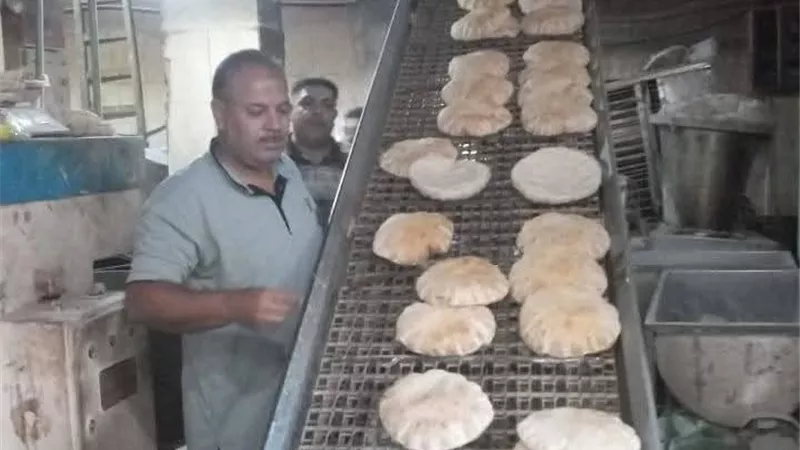 تحرير  10 محاضر ضد المخابز المخالفة في دسوق بكفر الشيخ 