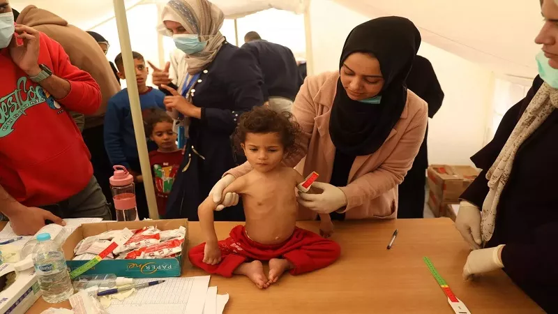 الأونروا: 9400 طفل يعانون من سوء تغذية في غزة|فيديو