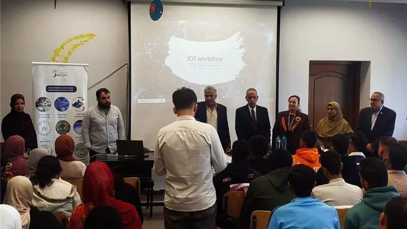 جامعة حلوان التكنولوجية الدولية تنظم ورشة عمل متقدمة في النظم المدمجة