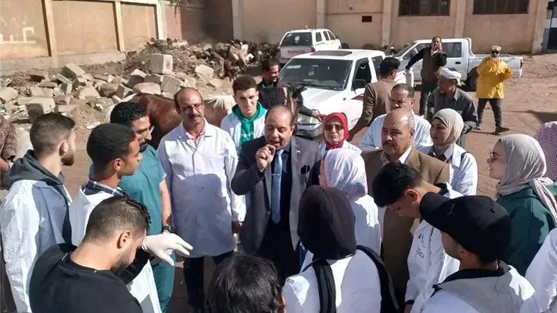 تحصين 255 ألفا و949 رأس ماشية في الدقهلية