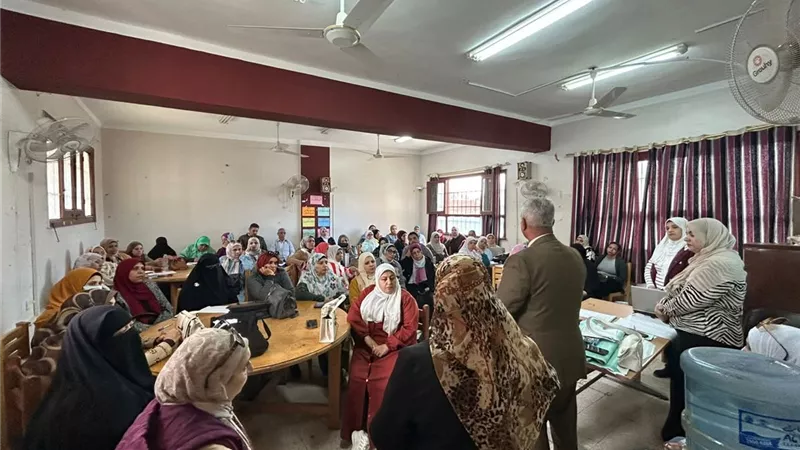 تعزيز الأنشطة التوعوية داخل المدارس الابتدائية بمحافظة بني سويف 